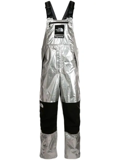 Shop Supreme Metallic Ski All In One In Silver