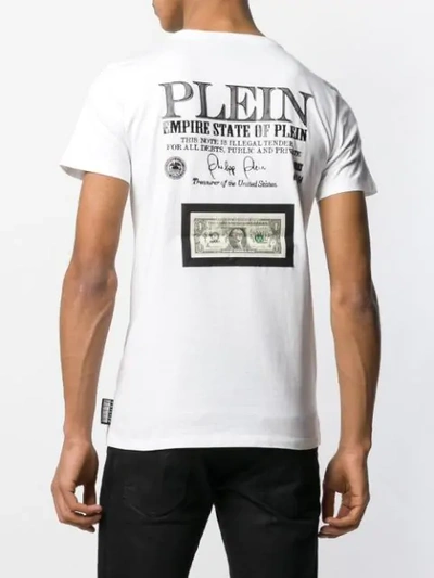 Shop Philipp Plein Printed T-shirt In White