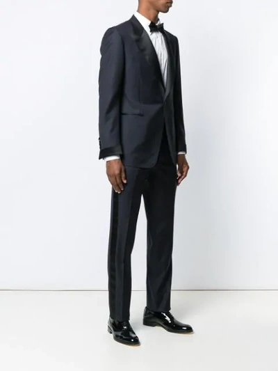 TOM FORD TWO-PIECE FORMAL SUIT - 蓝色