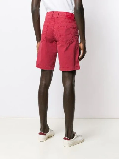 Shop Jacob Cohen Classic Shorts In Red