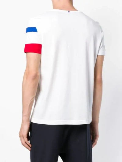 Shop Le Coq Sportif Logo Print T-shirt - White