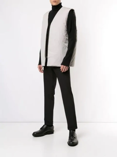 Shop Zambesi Downslope Waistcoat In Grey