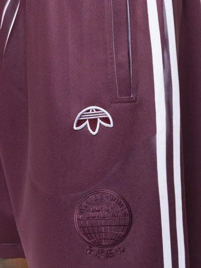 Shop Adidas Originals By Alexander Wang Track Shorts In Pink