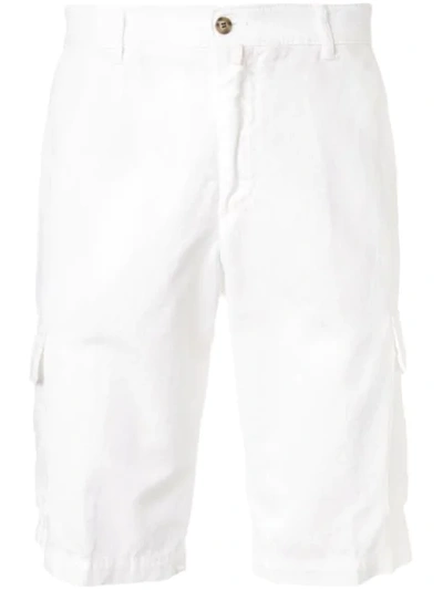 Shop Briglia 1949 Chino Shorts - White