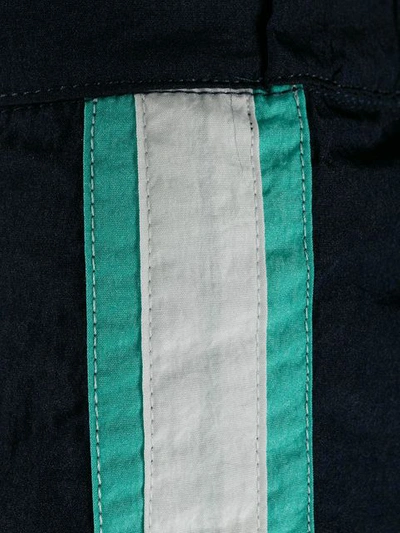 Shop Islang Stripe Detail Swim Shorts In Blue