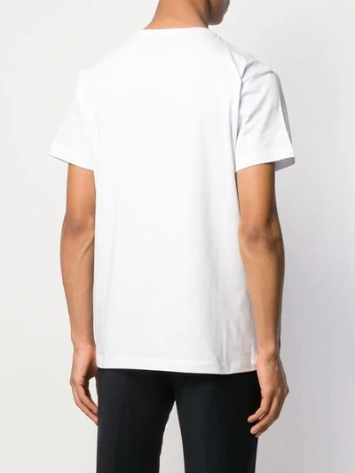 Shop Cavalli Class Logo Print T-shirt In White