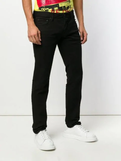 Shop Dsquared2 Slim Jeans In Black