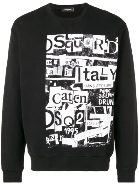 dsquared2 pullover grau