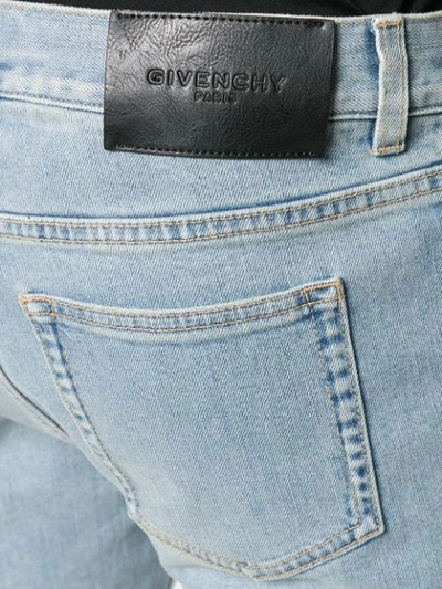 Shop Givenchy Slim-fit Jeans In Blue