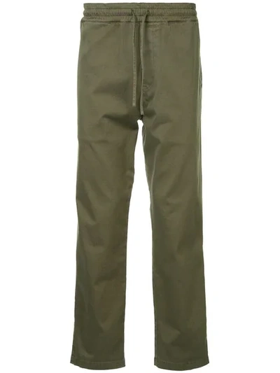 Shop Ymc You Must Create Drawstring Trousers In Green