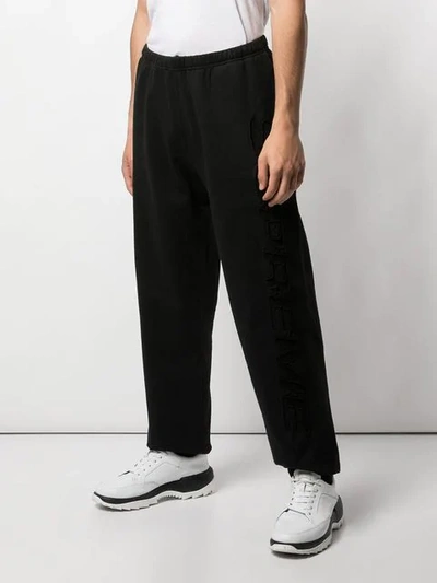 Shop Supreme Embroidered Logo Track Pants In Black