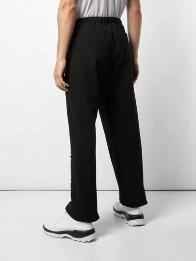 Shop Supreme Embroidered Logo Track Pants In Black