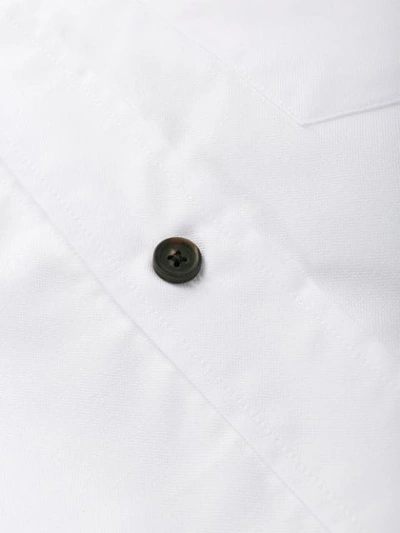 Shop Acne Studios Button-down Collar Shirt In White