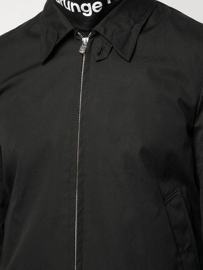 Shop Takahiromiyashita The Soloist Zip-up Jacket In Black