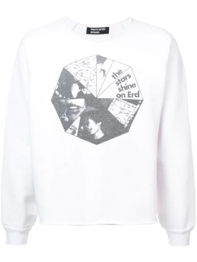 Shop Enfants Riches Deprimes The Stars Shine On E.r.d Sweatshirt In White