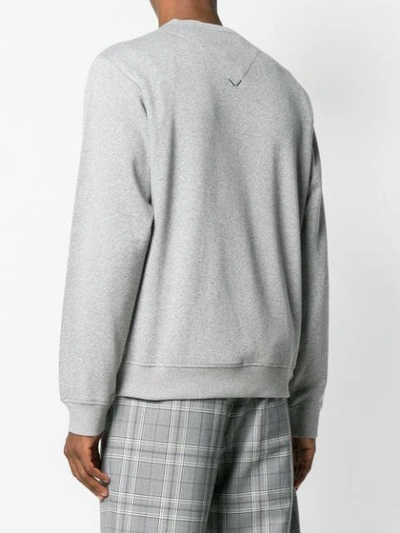 Shop Kenzo Scope Sweatshirt - Grey