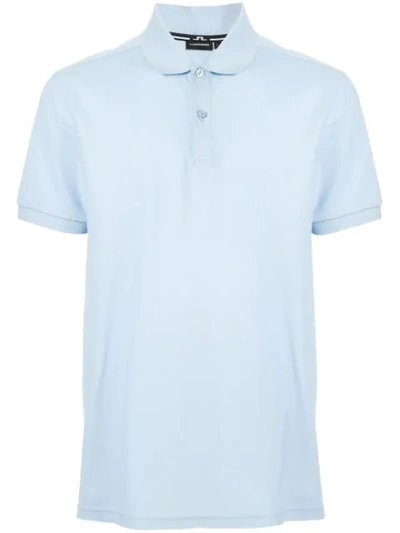 Shop J. Lindeberg J.lindeberg Polo Shirt - Blue