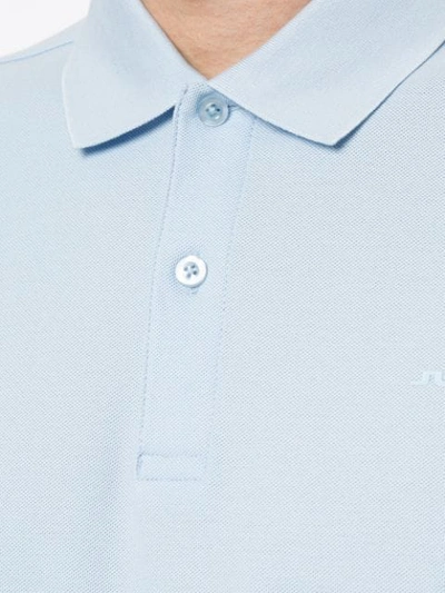 Shop J. Lindeberg J.lindeberg Polo Shirt - Blue