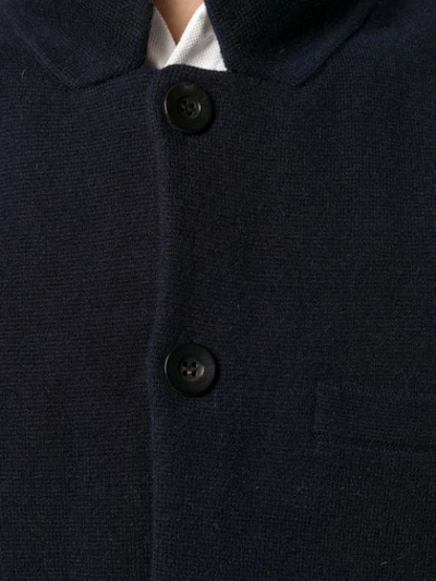 Shop N•peal Fine Knit Waistcoat In Blue