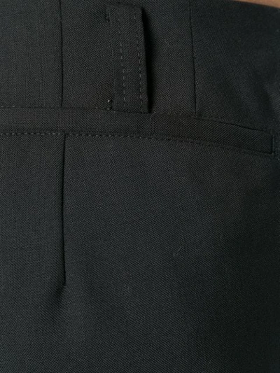 Shop Maison Margiela Wide Trousers - Black