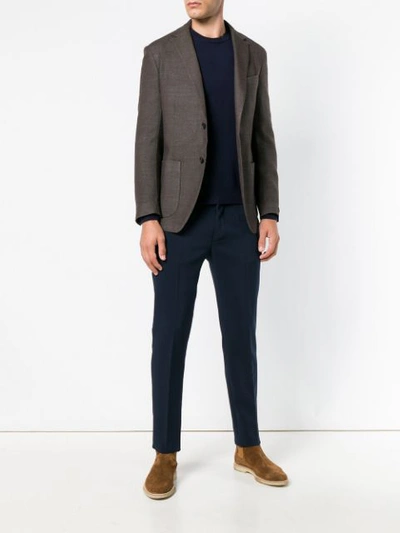 tri-pocket blazer