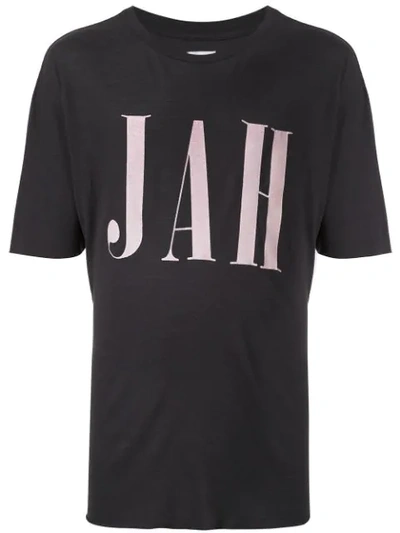 Shop Alchemist 'jah' T-shirt - Grau In Grey