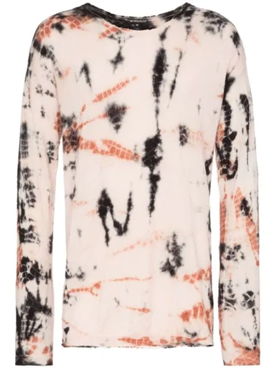 Shop Ann Demeulemeester Tie Dye Sweater In Pink