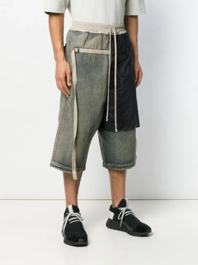 Shop Rick Owens Drkshdw Drop-crotch Trousers In Grey