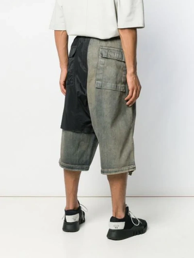 Shop Rick Owens Drkshdw Drop-crotch Trousers In Grey