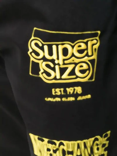 Shop Calvin Klein Jeans Est.1978 Super Size Jeans In 911 Black Yellow