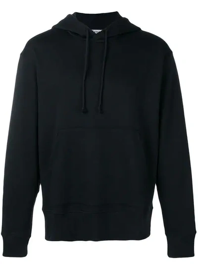 Shop Acne Studios Fellis Hooded Sweatshirt In Black