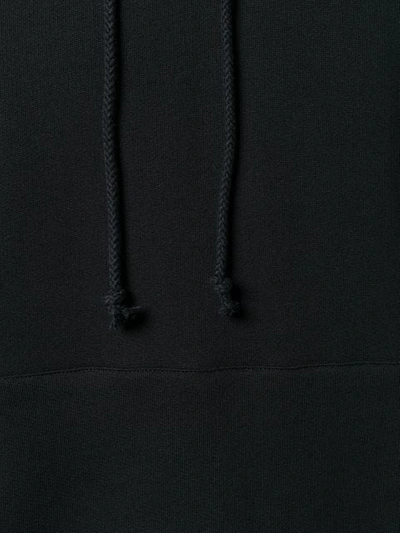 Shop Acne Studios Fellis Hooded Sweatshirt In Black
