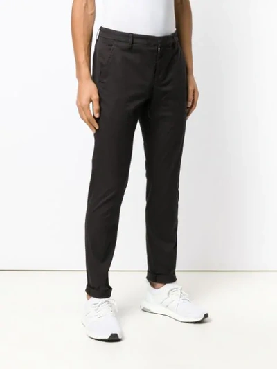 Shop Dondup Gaubert Slim In Black