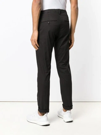 Shop Dondup Gaubert Slim In Black