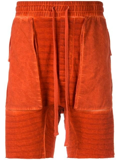 Shop Thom Krom Relaxed-fit Shorts In Orange
