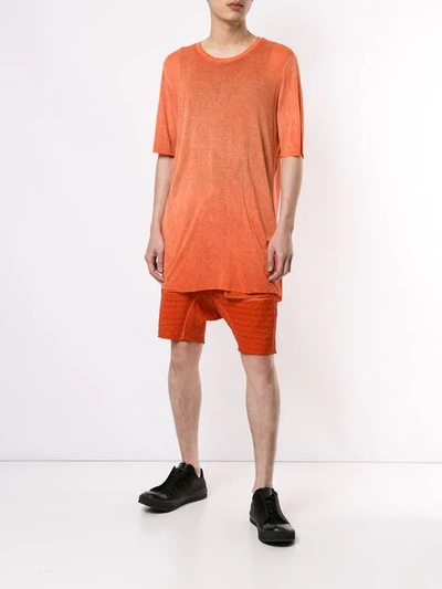Shop Thom Krom Relaxed-fit Shorts In Orange