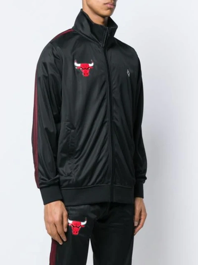 Shop Marcelo Burlon County Of Milan Bull Bomber Jacket In Black