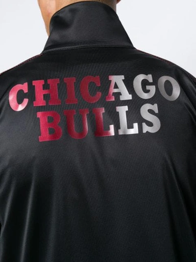 Shop Marcelo Burlon County Of Milan Bull Bomber Jacket In Black