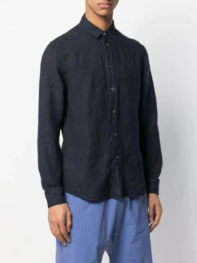 Shop Barena Venezia Classic Button Up Shirt In Blue