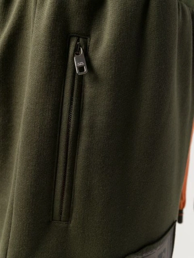 Shop Dolce & Gabbana 'choose Love' Print Bermuda Shorts In Green