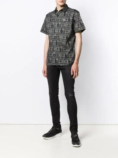 Shop Philipp Plein Dollar Short-sleeve Shirt - Black