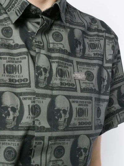 Shop Philipp Plein Dollar Short-sleeve Shirt - Black