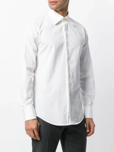 Shop Dsquared2 Classic Formal Shirt In White