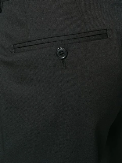 Shop Lardini Buttoned Suit Jacket In Black