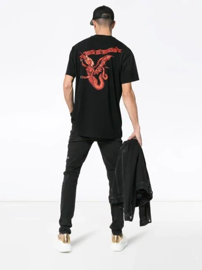 Shop Givenchy Mermaid Dragon T In Black