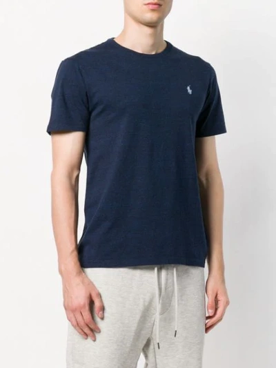 Shop Polo Ralph Lauren Round Neck T-shirt - Blue