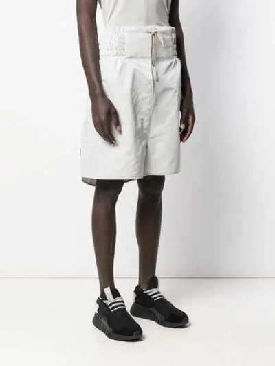 Shop Rick Owens Knee Length Shorts In Neutrals