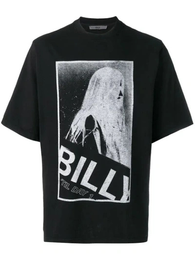 Shop Billy Graphic Print T-shirt In Black
