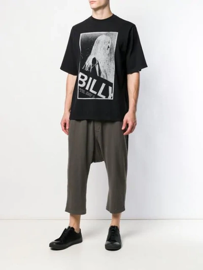 Shop Billy Graphic Print T-shirt In Black