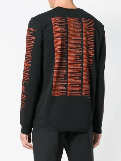 Shop Yang Li Reference Sweatshirt In Black